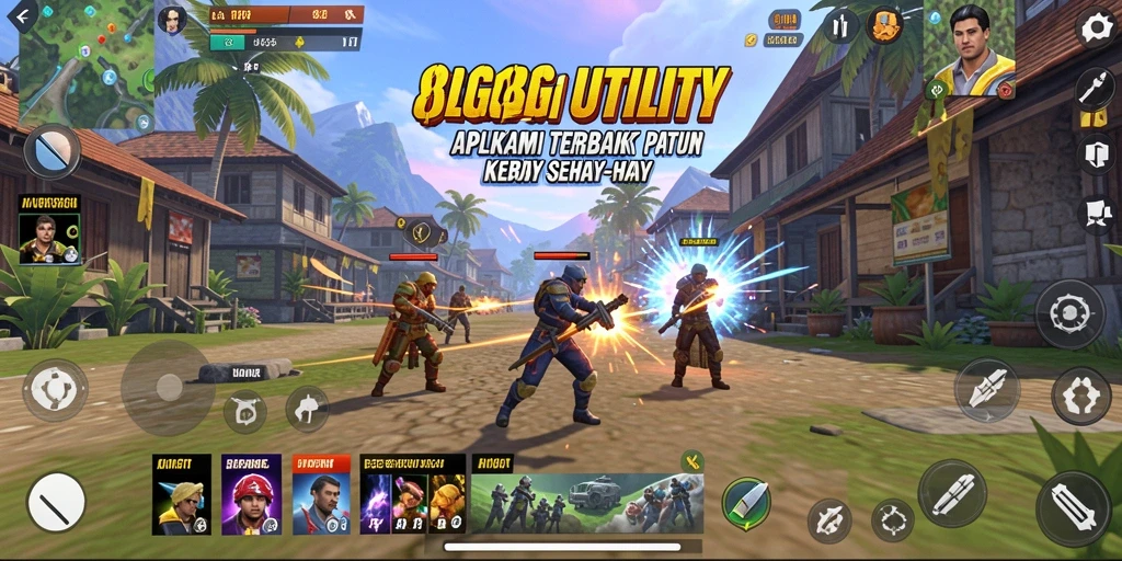 Tampilan utama aplikasi <strong>8G8G</strong> dengan berbagai fitur utility.