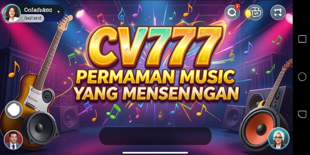 Tampilan gameplay CV777 yang penuh warna dan interaktif.