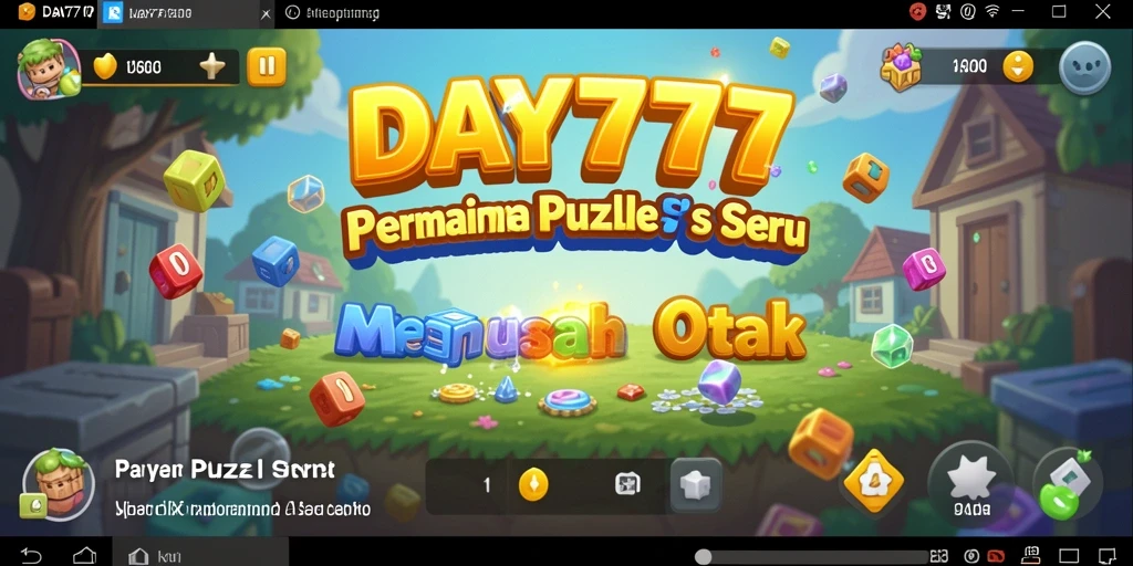 Tampilan interaktif dari gameplay DAY777 yang menantang.