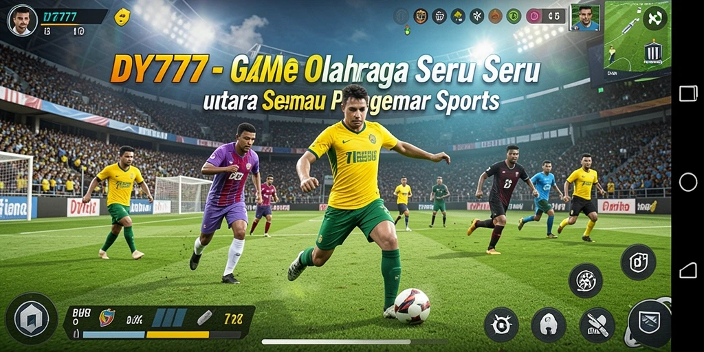 Gameplay seru dalam DY777 yang menampilkan berbagai cabang olahraga.