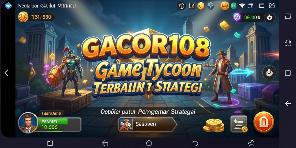 Tampilan gameplay GACOR108 yang seru dan menantang.