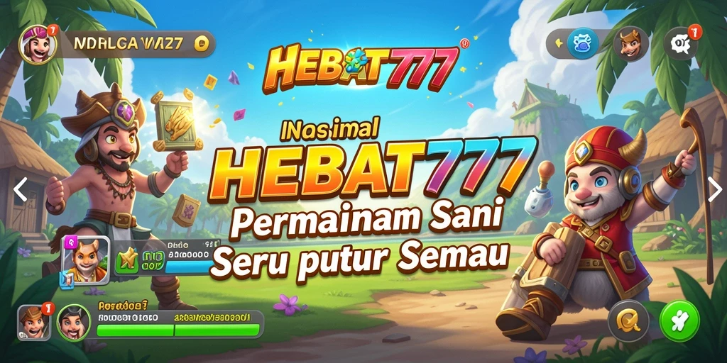 Screenshot HEBAT777 menunjukkan gameplay yang penuh warna dan tantangan menarik.