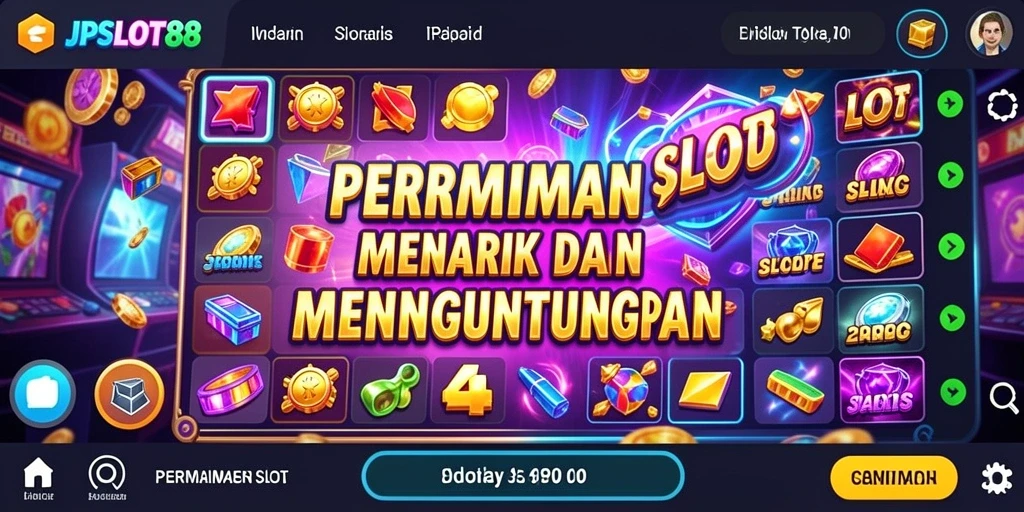 Screenshot gameplay JPSLOT88 menunjukkan keseruan bermain Slot.