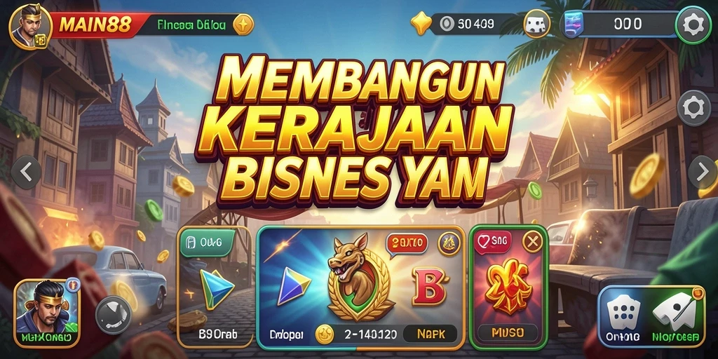 Tampilan gameplay seru dan menarik dalam permainan Tycoon.