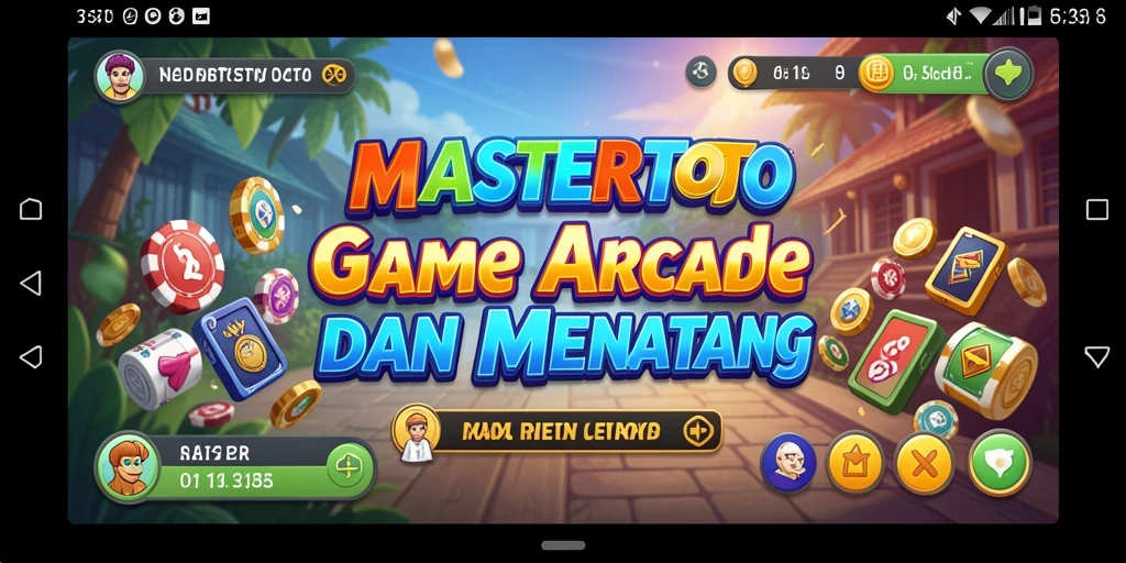 Tampilan gameplay MASTERTOTO yang penuh warna dan menantang.