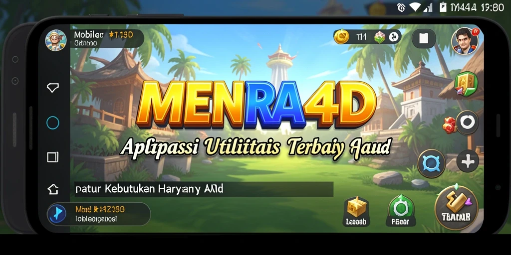 Tampilan antarmuka pengguna MENARA4D yang intuitif dan fungsional.