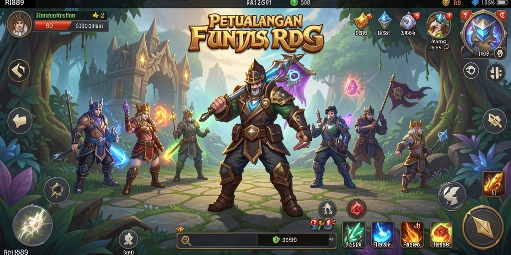 Tampilan gameplay RI889 yang memukau dan penuh aksi.