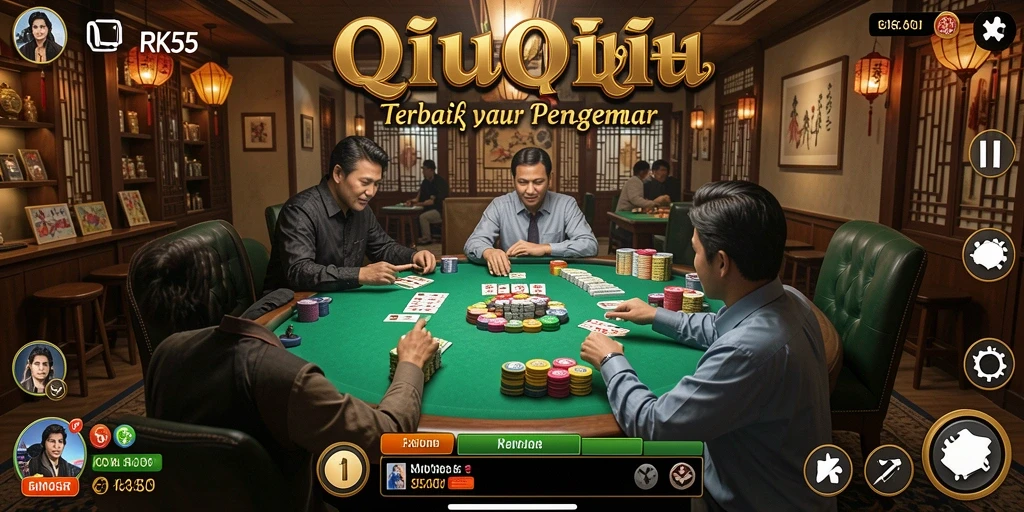 Gameplay QiuQiu yang mengasyikkan dan kompetitif.