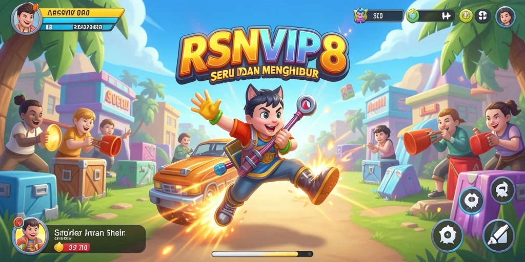 Menampilkan gameplay seru dari RSNVIP8 dengan tantangan menarik.