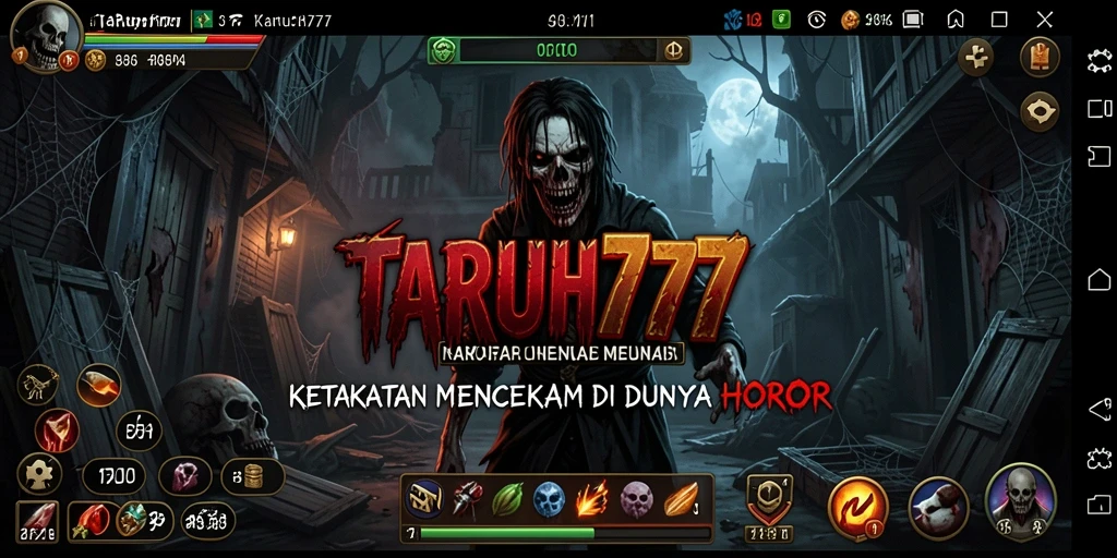 TARUH777 menampilkan gameplay horor yang mencekam dan penuh ketegangan.